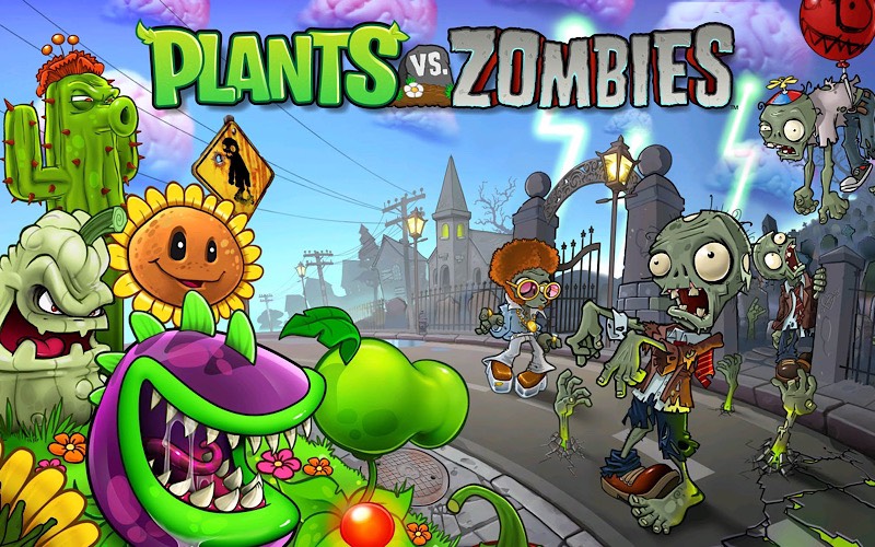 Plants vs Zombie tựa game offline PC cũ mà hay