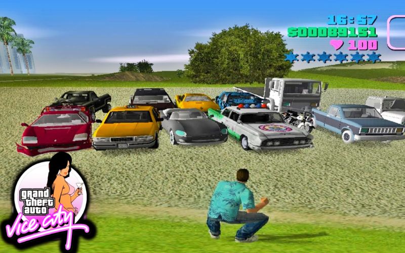 Download GTA Vice City mod HD siêu xe bản chuẩn nét HD