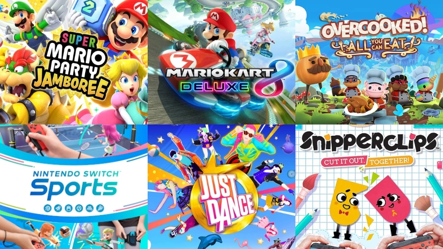 6 game Nintendo Switch chơi với gia đình vui nhộn