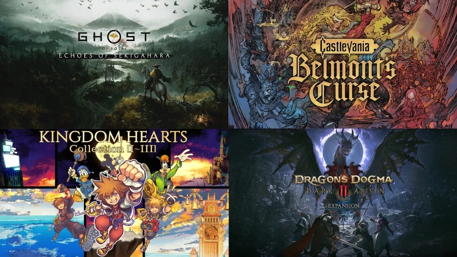 Các tựa game ra mắt trên hệ máy Console