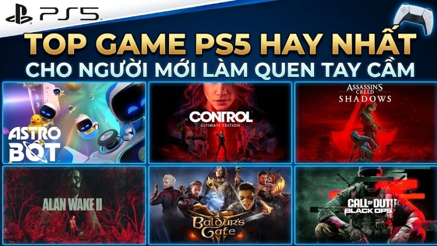 Game PS5 cho người mới mua máy