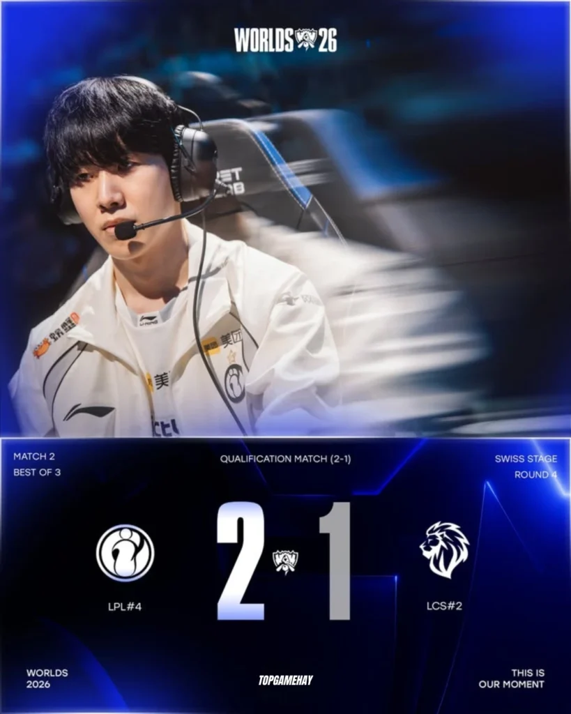 IG vượt qua LYON 2-1 để tiến vào vòng loại trực tiếp