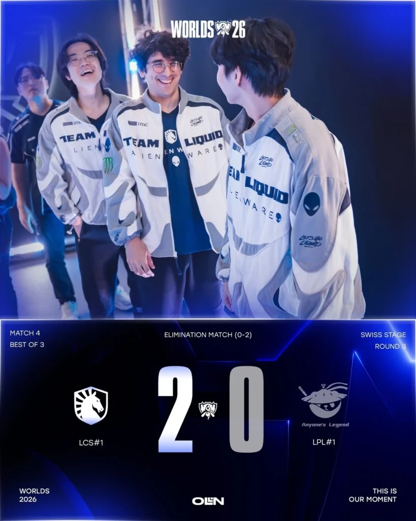 Team Liquid tạo ra địa chấn trước đương kim vô địch LPL AL