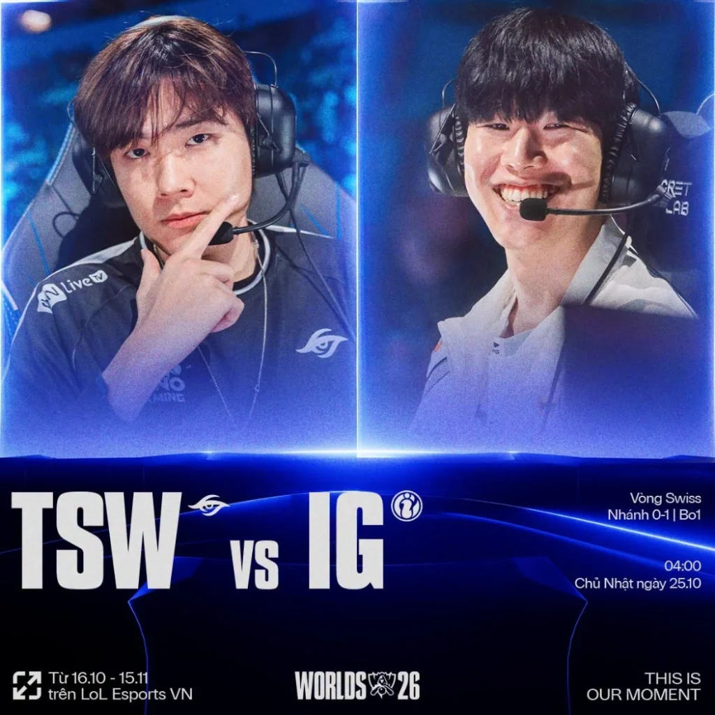 Thử thách dành cho TSW trước IG