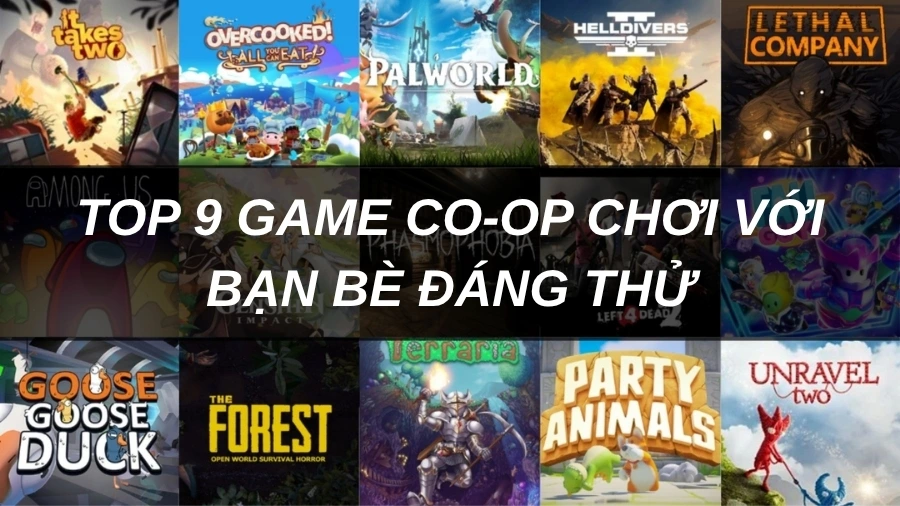 Top game co-op chơi chung bạn bè